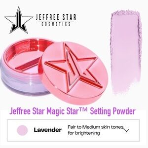 💜 Lavender• Jeffree Star Cosmetics ✨ Magic Star™ Setting Powder • New in Box